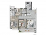 合肥城建软件谷G05地块户型曝光，打造多种户型及现代感高层住宅