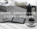 合肥经开区：连续两年保持全国第六，打造世界级先进制造业基地