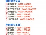 合肥硅胶综合隆鼻医院排行及价格一览，丰蝶来、爱春等机构技术评价