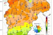 今天午后南方大部气温超过25合肥上海宝山出现今年首个30+