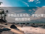合肥二手物品交易市场：寻找闲置宝藏的理想地