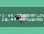 中国（安徽）第九届国际茶产业博览会盛大开幕，岳西翠兰备受瞩目
