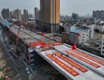 合肥市金寨路高架桥南延并增肥，缓解交通拥堵提升通行效率
