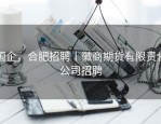 国企，合肥招聘丨徽商期货有限责任公司招聘