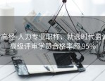 考高经-人力专业职称，就选时代盈诚，高级评审学员合格率超 95%