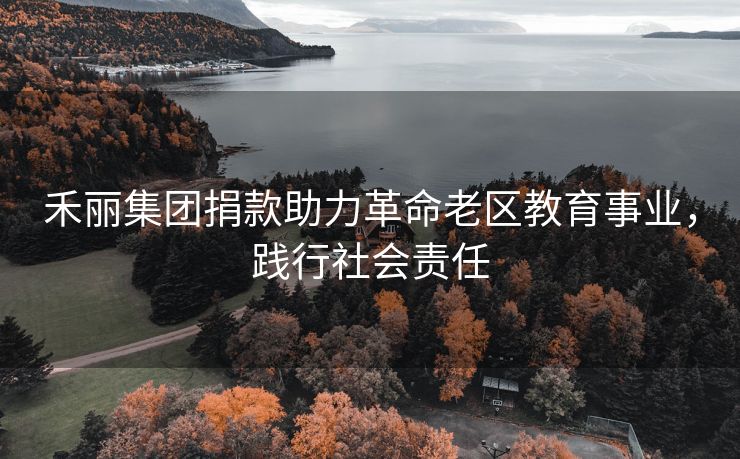 禾丽集团捐款助力革命老区教育事业，践行社会责任