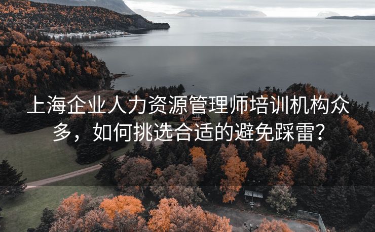 上海企业人力资源管理师培训机构众多，如何挑选合适的避免踩雷？